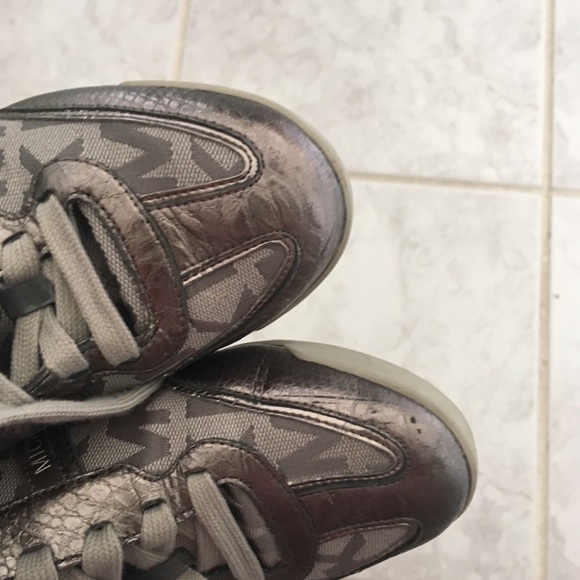 Micheal Kors Gunmetal Trainers - Picture 6 of 8